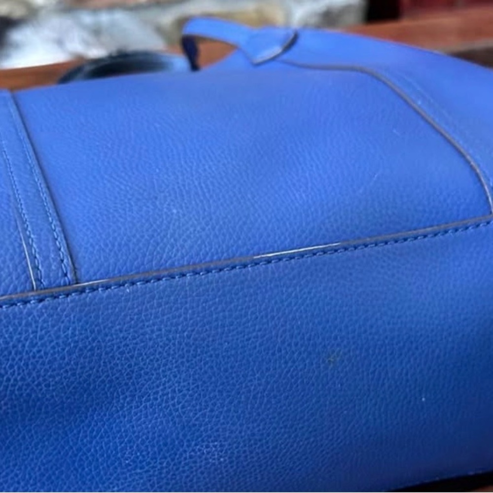 Tory Burch Royal Blue Tote - Picture 3 of 9